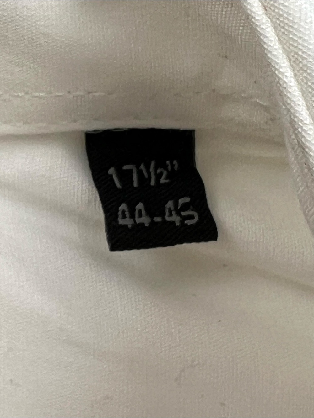Marks & Spencer Collection Men’s Cotton Dress Shirt 17.5 44-45cm Slim Fit White - Picture 6 of 12